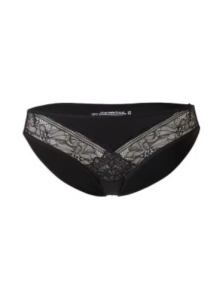 Palton Chantelle cu model floral negru