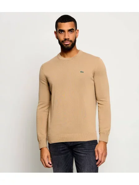 Lacoste Kötött pulóver barna