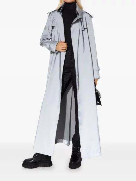 Palton Norma Kamali gri