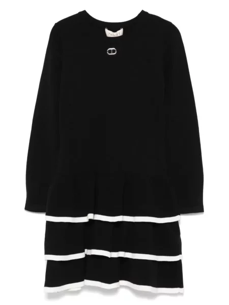 Sukienka dziecięca Twinset czarna