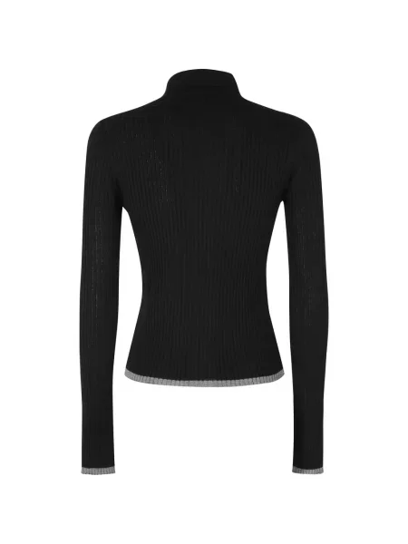 Cardigan Roberto Collina tricotate negru