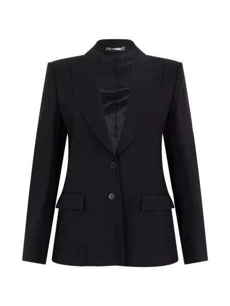 Sacou Alberta Ferretti cu rever negru
