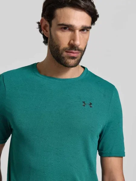 Koszulka treningowa Under Armour Vanish Seamless Novelty rack green/black czarna