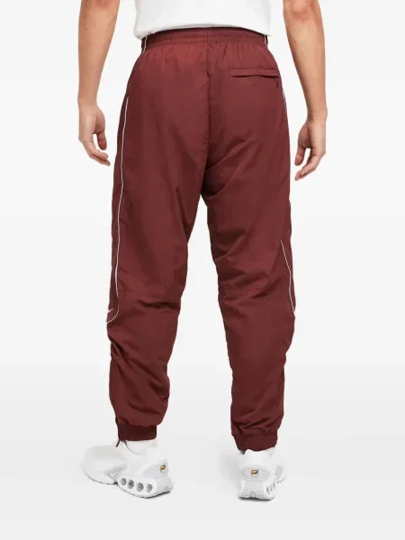 Top sport Nike din fleece plisat fără mâneci alb