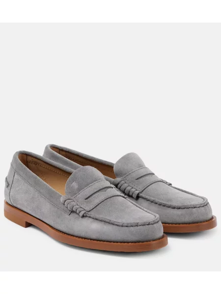 Loaferke Tod's iz semiša siva