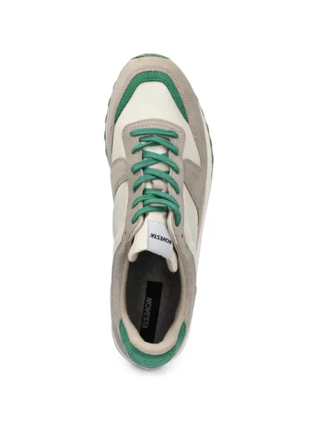 Sneakerși Novesta din piele de căprioară