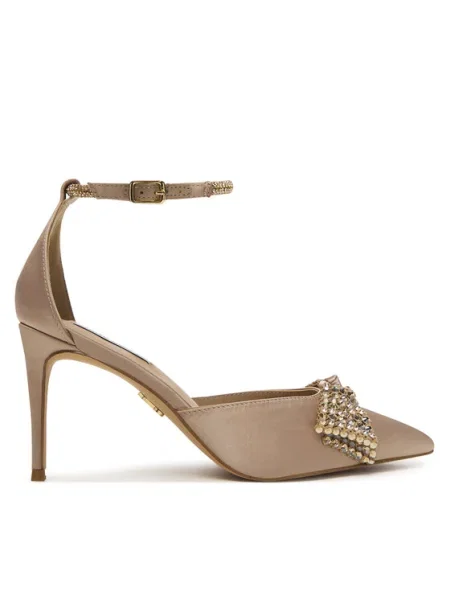 Pantofi cu subțire Steve Madden Last Dance bej