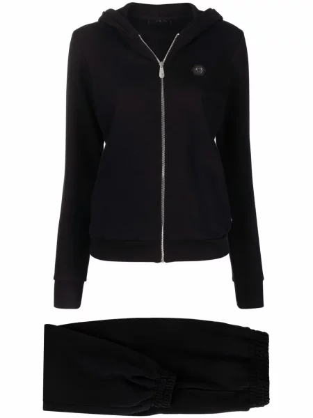 Trening Philipp Plein cu paiete negru