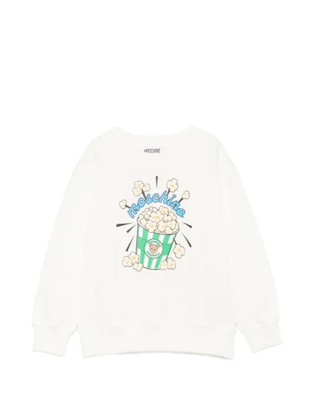 Bluza dziecięca Moschino biała