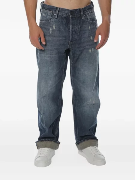 Džínsy s rovným strihom G-star Raw modrá