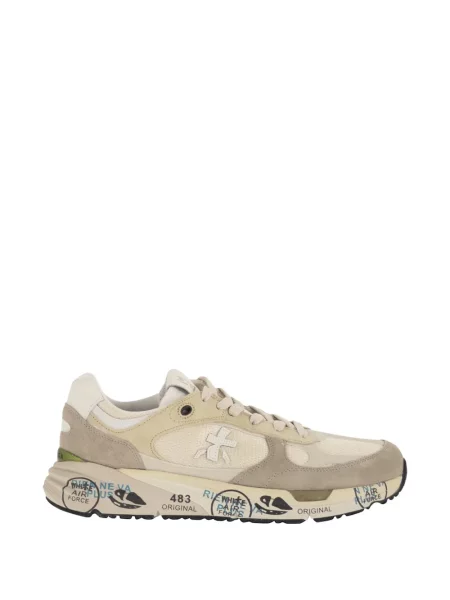 Sneakerși Premiata din piele de căprioară cu autograf