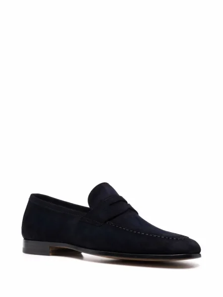 Велурени лоуфъри Magnanni синьо