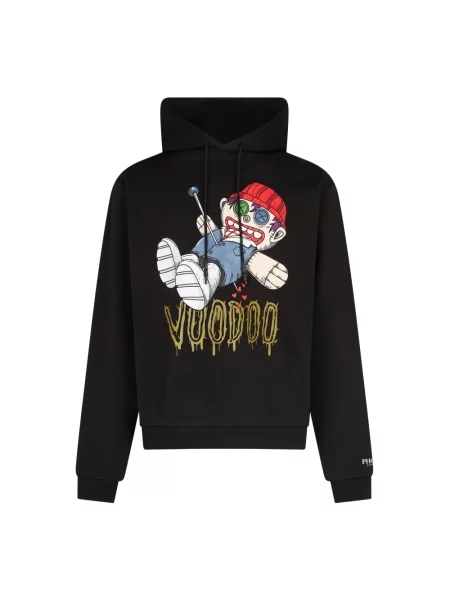 Bluza z kapturem Phobia Archive z nadrukiem czarna