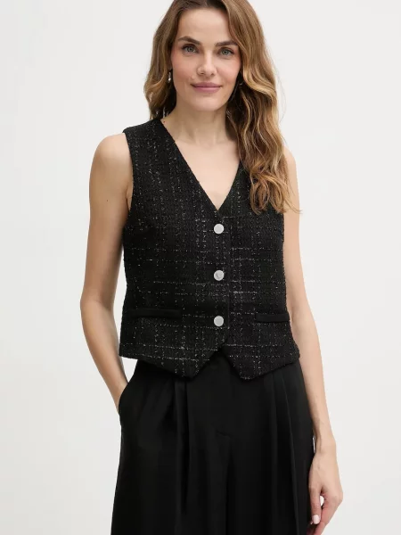 Morgan vestă un singur rând de CLACK negru