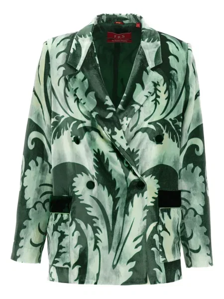 Marynarka F.r.s For Restless Sleepers z wzorem paisley zielona