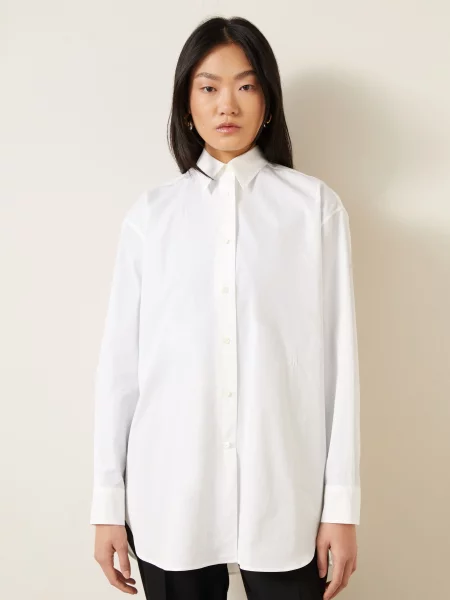 Jil Sander Košilová Halenka bílá