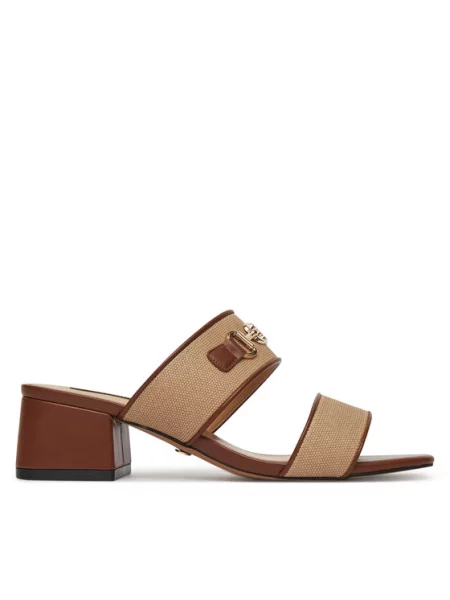 Шлепанцы Nine West бежевые