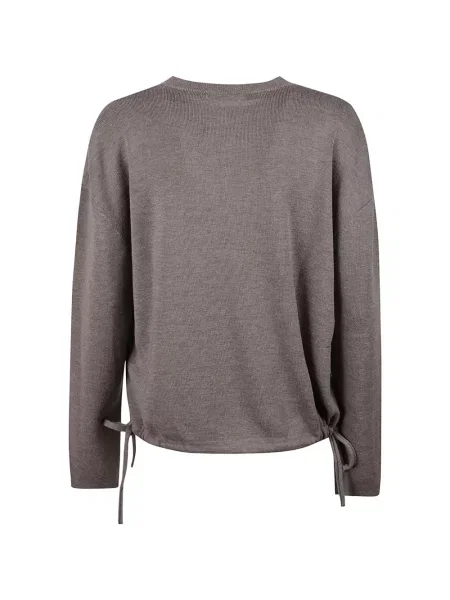 Pulover Majestic Filatures cu cordon maro