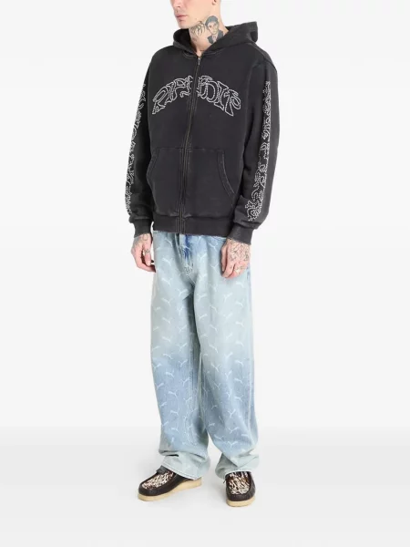 Hanorac cu glugă Ripndip negru