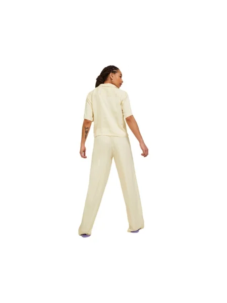 Pantaloni Jjxx alb