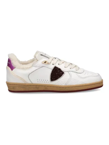 Sneakersy Philippe Model skórzane białe