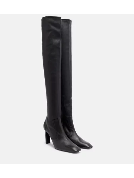 Cizme Toteme din piele negru