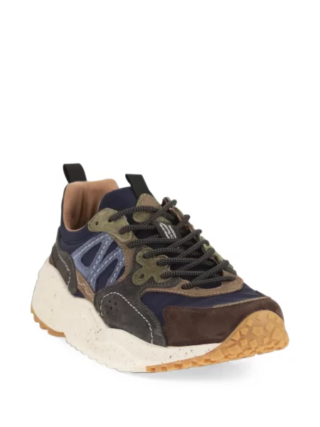Sneakerși Flower Mountain cu model floral gri