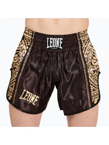 Мъжки тренировъчни шорти LEONE Haka Kick черно