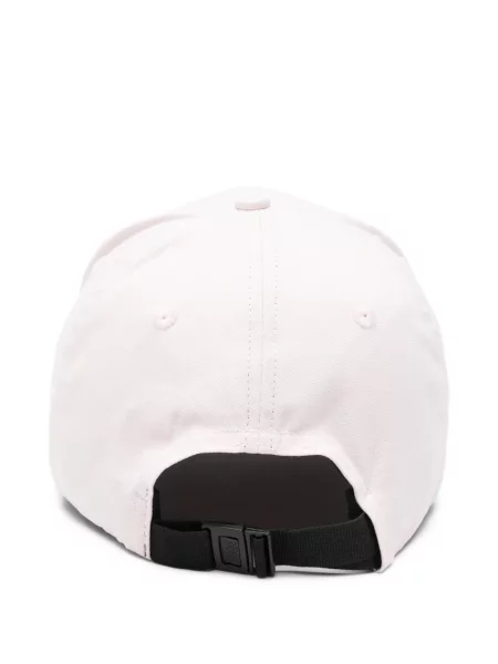 Czapka z daszkiem dziecięca Stone Island różowa