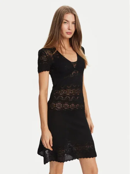 TWINSET Rochie tricotată negru