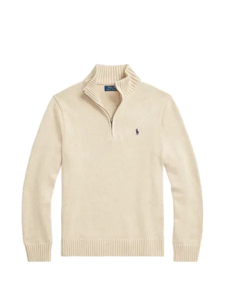 Tricou polo Polo Ralph Lauren cu glugă cu blană cu broderie roșu