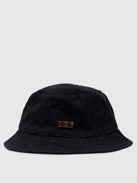 Панама Betty з вишивкою бродері Vilebrequin чорна