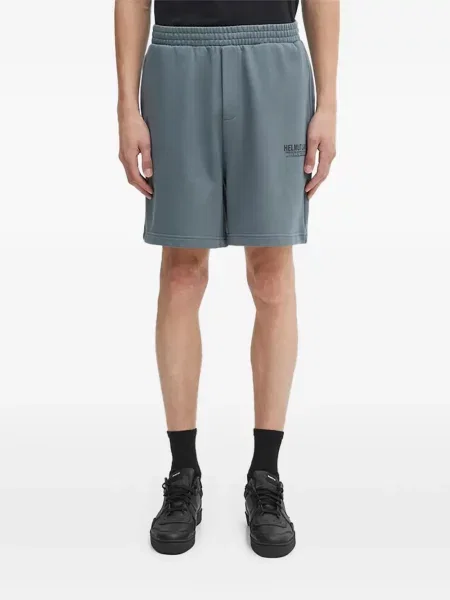 Kratke hlače Helmut Lang s autogramom plava