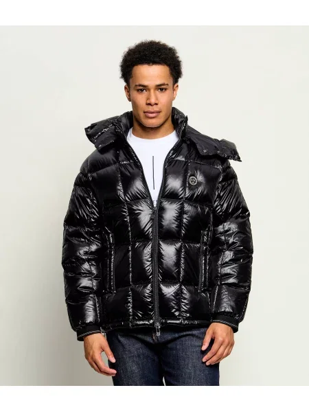 Geacă cu puf Armani Exchange negru