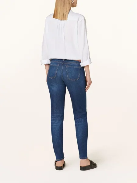 Marc O'polo Skinny Džíny Alby cashmere dark blue wash modré