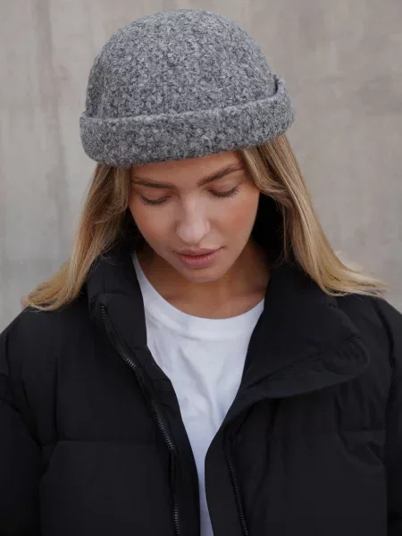 Without Шапка сірий