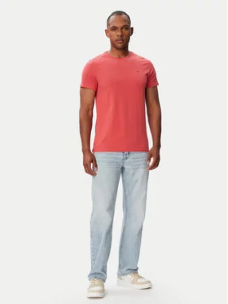 Tommy Jeans Majica lubenica roza crvena