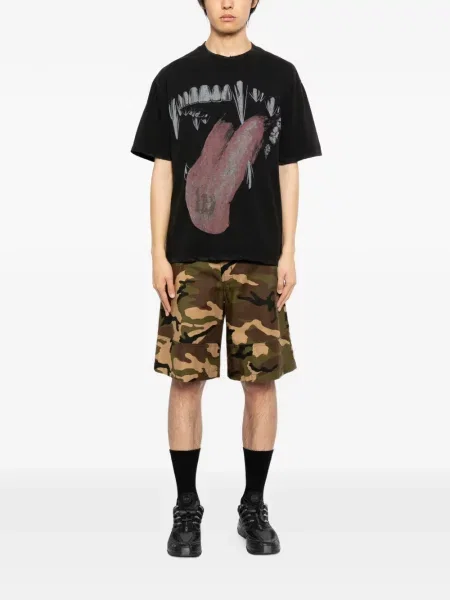 Tricou Warman cu imagine negru