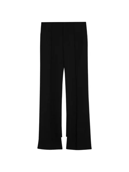 Pantaloni cu picior drept Chloé negru
