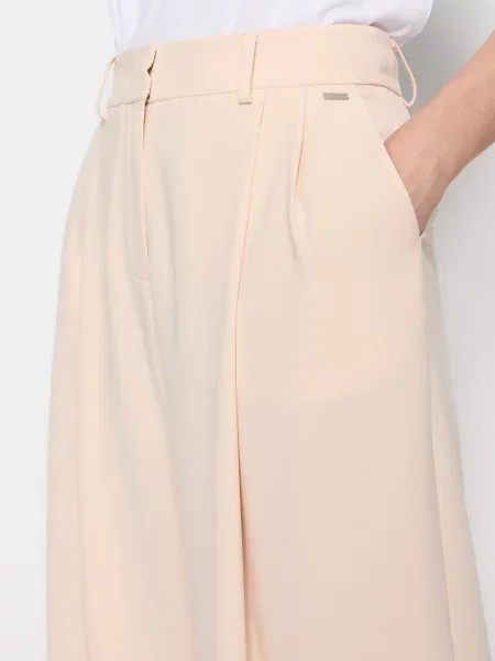 Классические брюки Armani Exchange розовые