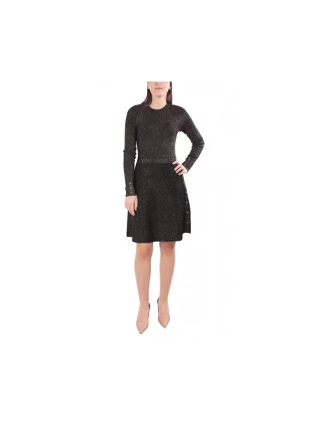 Sukienka midi Karl Lagerfeld czarna
