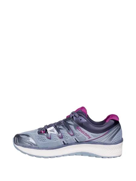 Sneakerși Saucony cu șireturi din dantelă gri