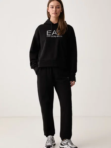 Emporio Armani compleu de trening pentru femei cu negru