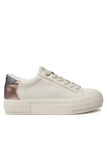 Platform talpú sportcipő Big Star Shoes bézs