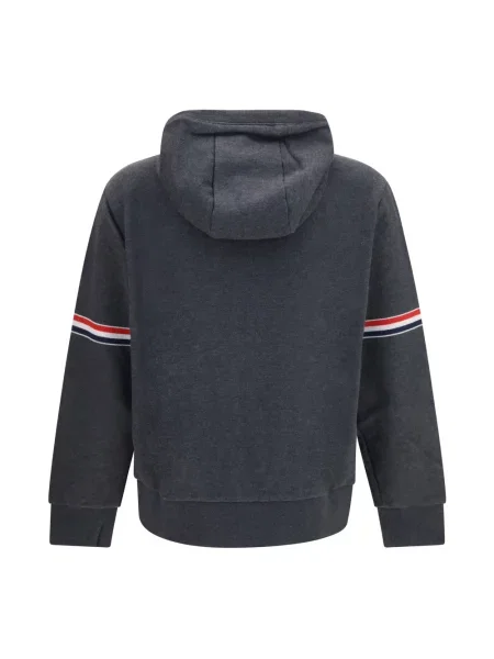 Bluza z kapturem Thom Browne z kapturem czarna