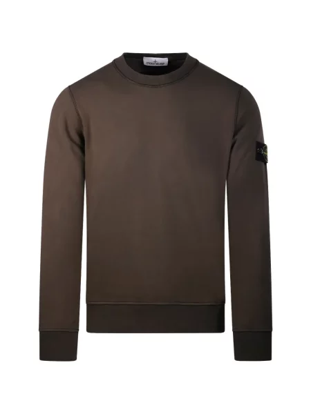 Hanorac Stone Island cu strasuri maro