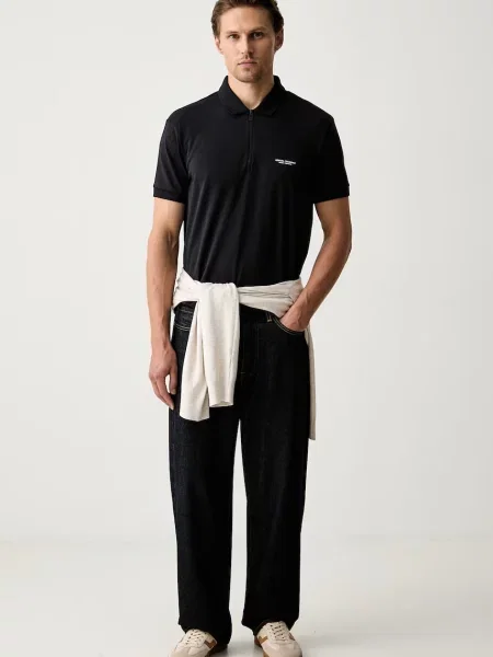 Tricou polo Armani Exchange