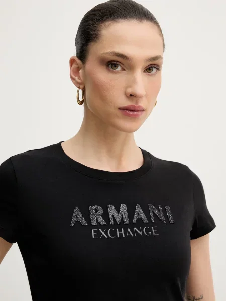 Armani Exchange Póló fekete