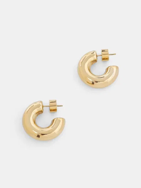 Pozlačeni uhani EDBLAD Chunky zlata