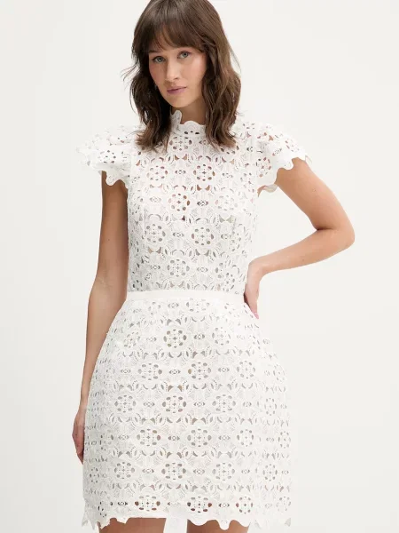 Bardot sukienka biała